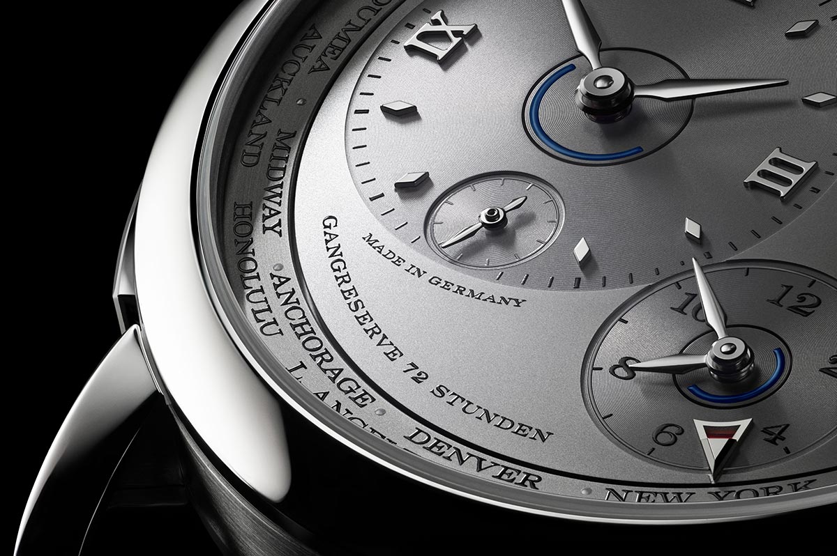 La Cote des Montres : La montre A. Lange & Söhne Lange 1 Fuseaux ...