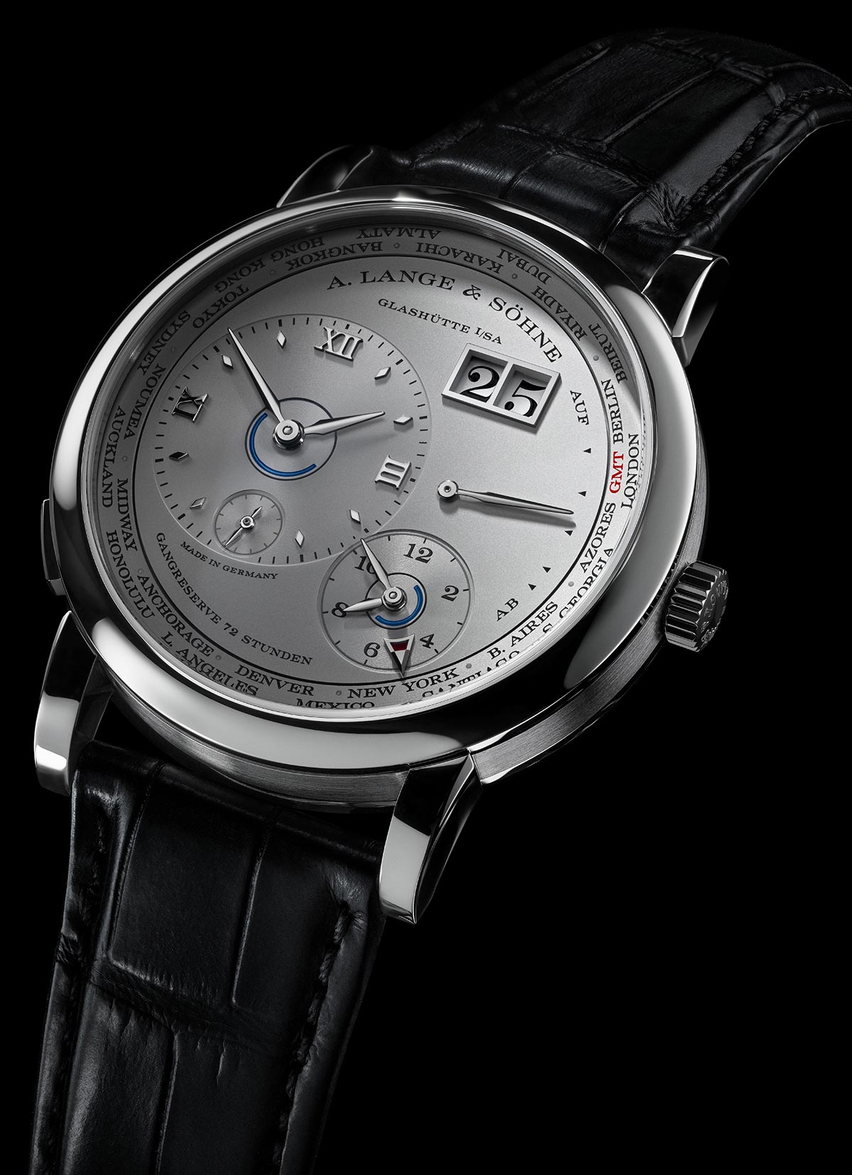 La Cote des Montres : La montre A. Lange & Söhne Lange 1 Fuseaux ...