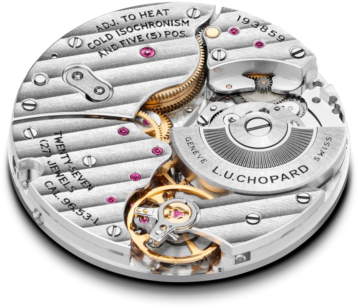 Mouvement De Montre Micro Rotor L.U Chopard Cal 92 - Compatible Buren, Baume & Mercier
