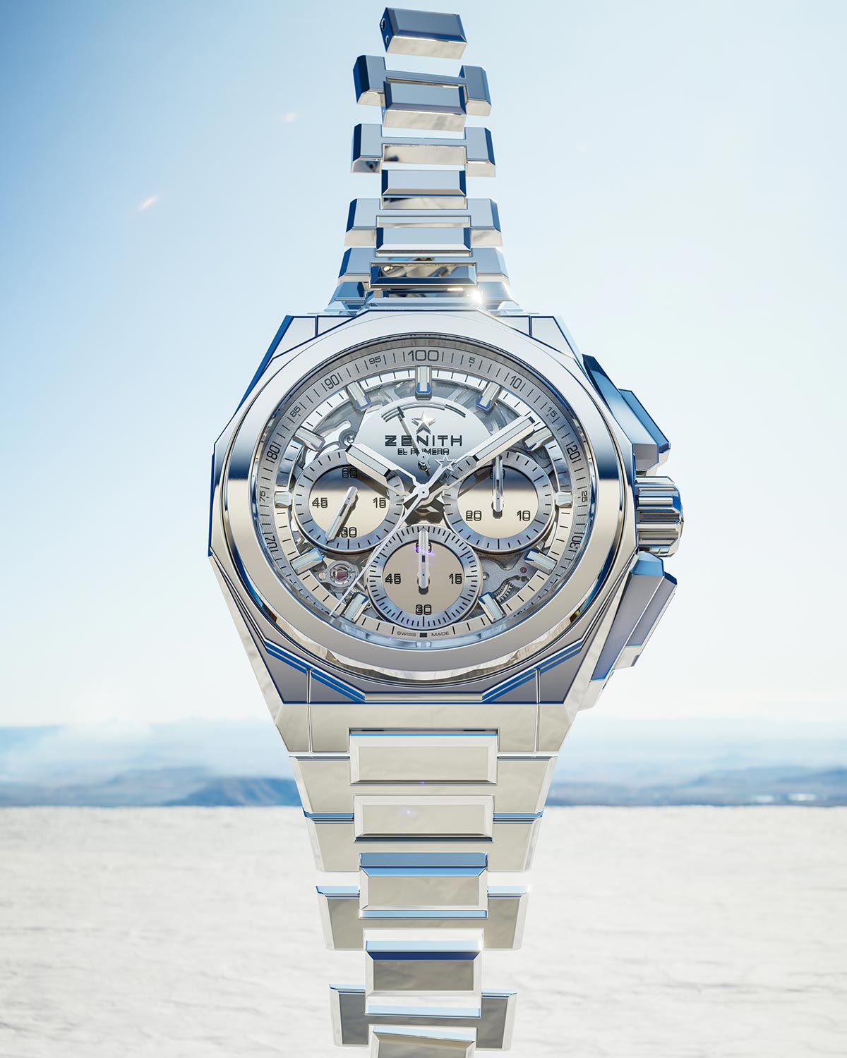 La Cote des Montres La montre Zenith Defy Extreme Mirror Cach