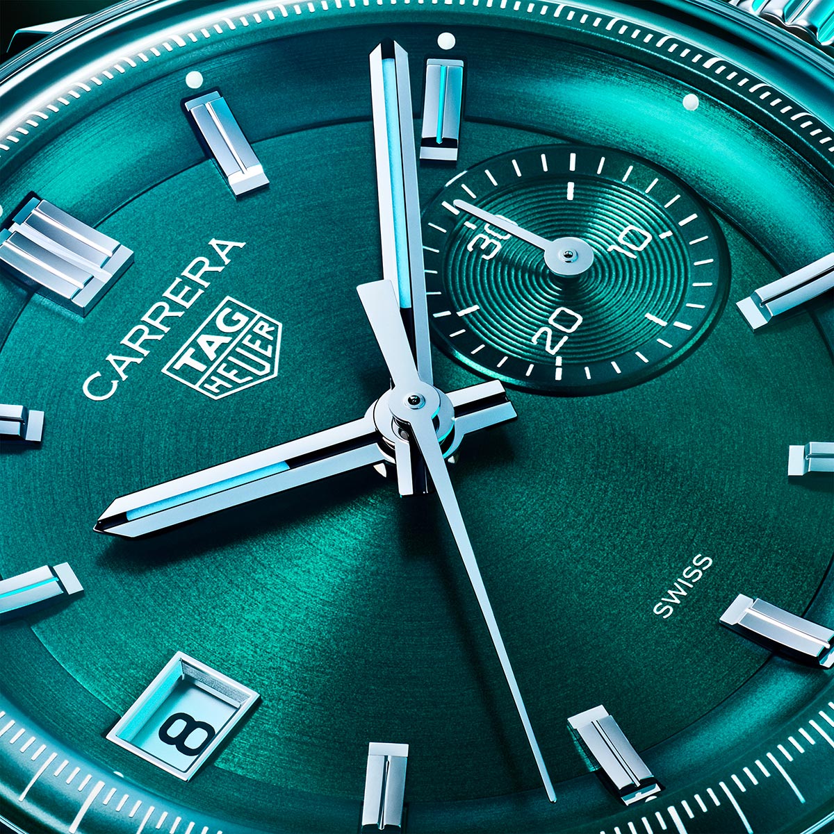 Ensemble Maillons Et Broches Fermoir Tag Heuer Authentique - Homme, Satin 20 Mm, Réf. FF2071