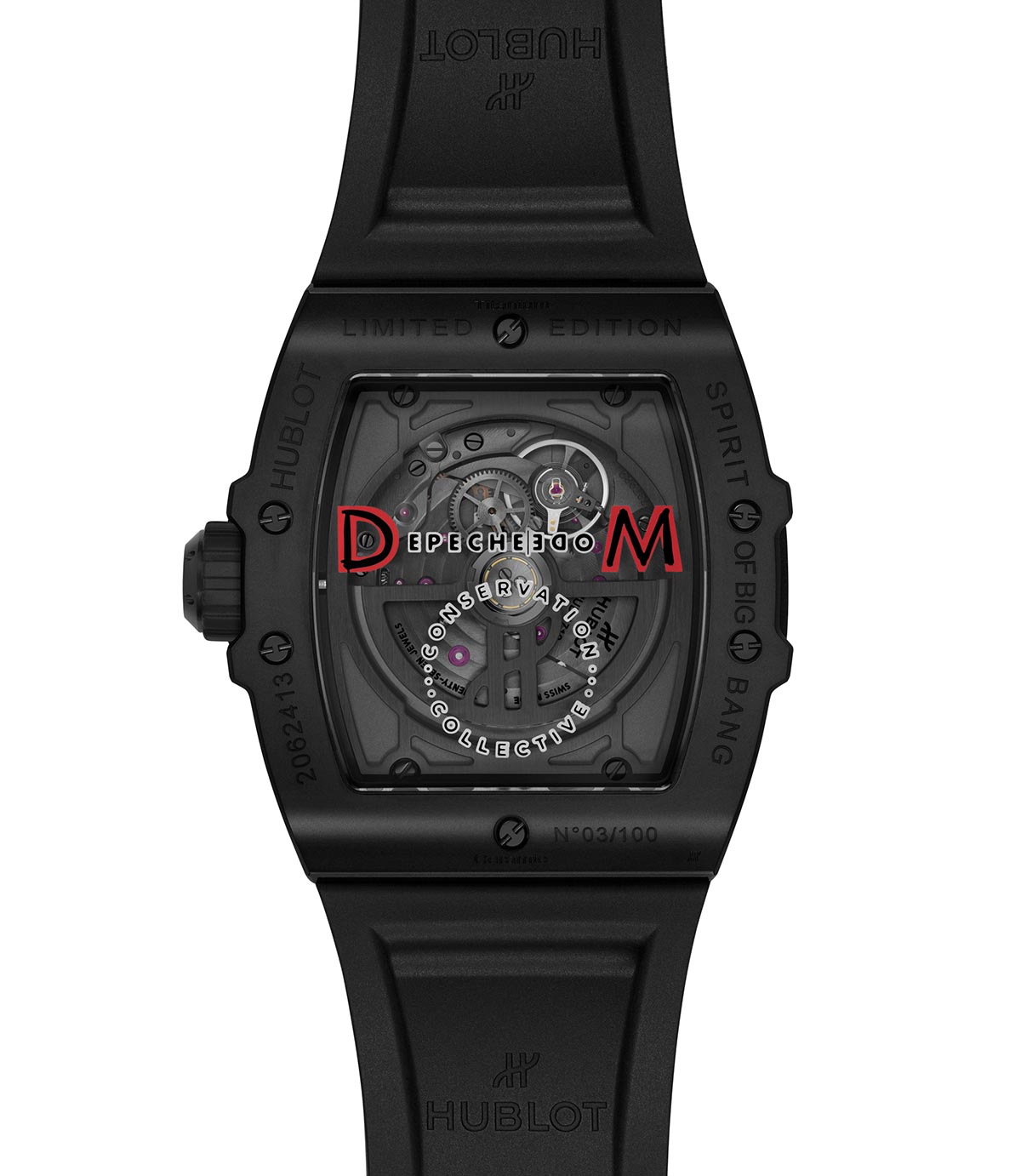 La Cote des Montres : La montre Hublot Spirit of Big Bang Depeche Mode ...