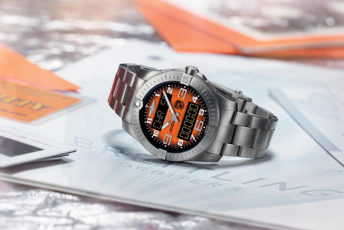 La Cote des Montres The Breitling Aerospace B70 Orbiter watch 140 years of firsts