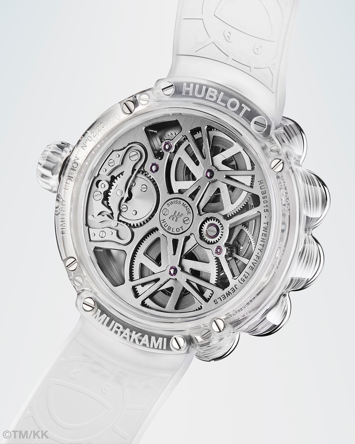 HUBLOT×MURAKAMI トートバッグ　希少 Hublot Watches x Takashi Murakami Flower Canvas Tote Bag