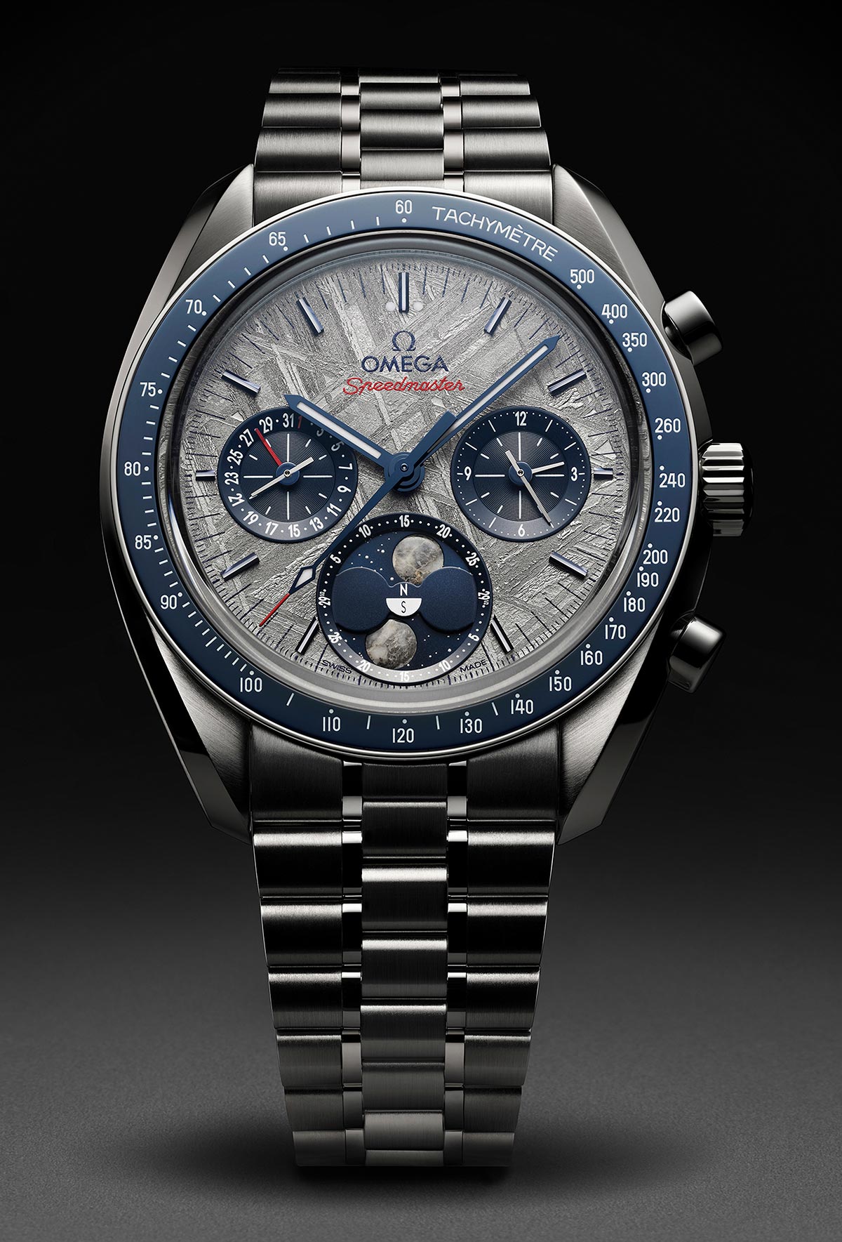OMEGA Speedmaster Moonswatch クォーツ La Cote des Montres: The Omega Speedmaster Moonphase