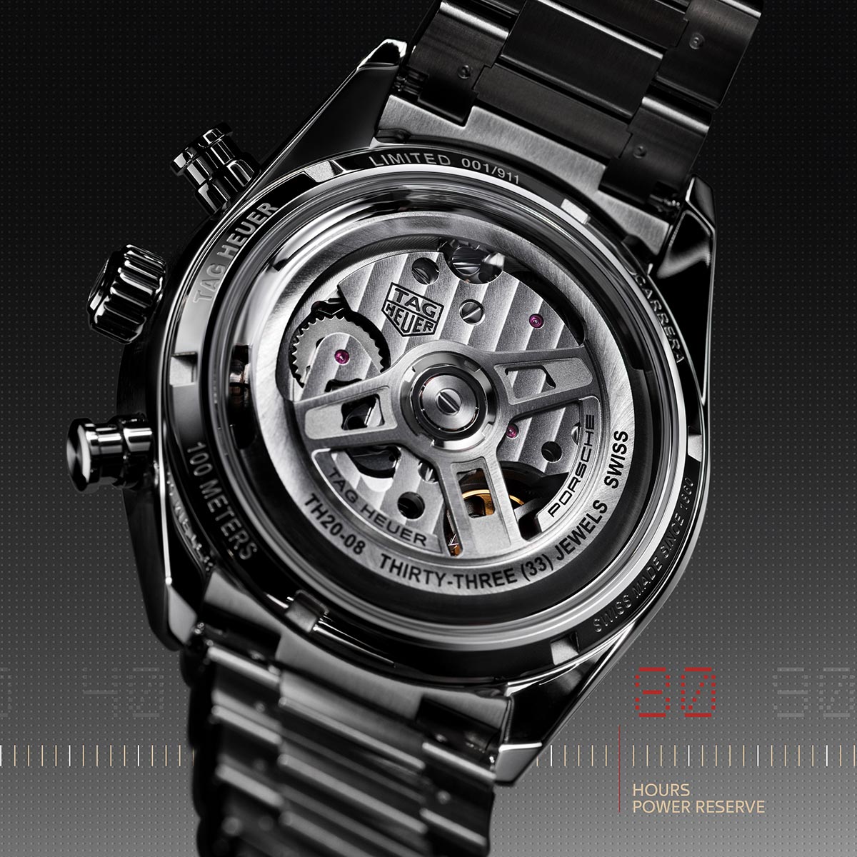 La Cote des Montres: The TAG Heuer Carrera Chronosprint × Porsche ...