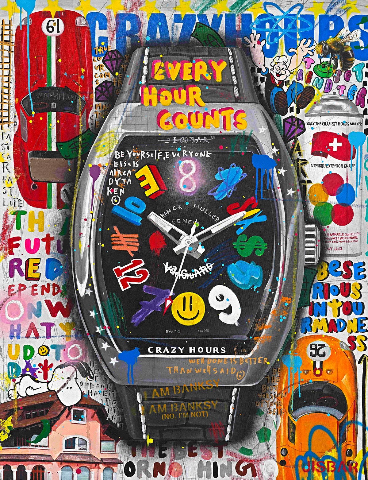 La Cote des Montres: The Franck Muller × Jisbar Crazy Hours watch