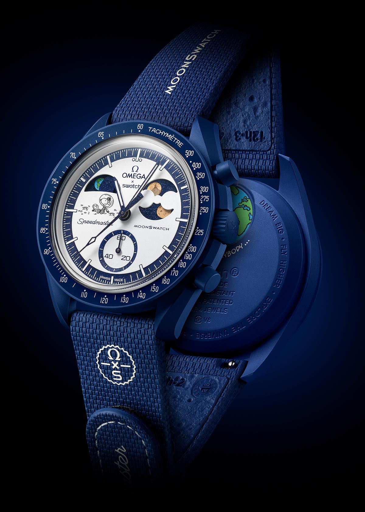 わ*ん様 OMEGA Swatch MISSION TO THE MOONPHA Bioceramic MoonSwatch Collection: MISSION TO THE MOONPHASE