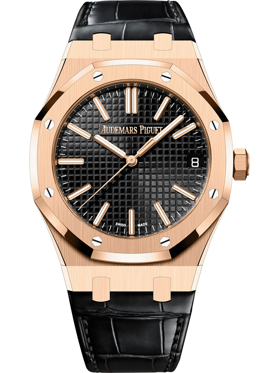 La Cote des Montres Price and tariff for the Audemars Piguet Royal Oak watch Selfwinding 41 mm 18 carat pink gold Ref 15510OR.OO.D002CR.02