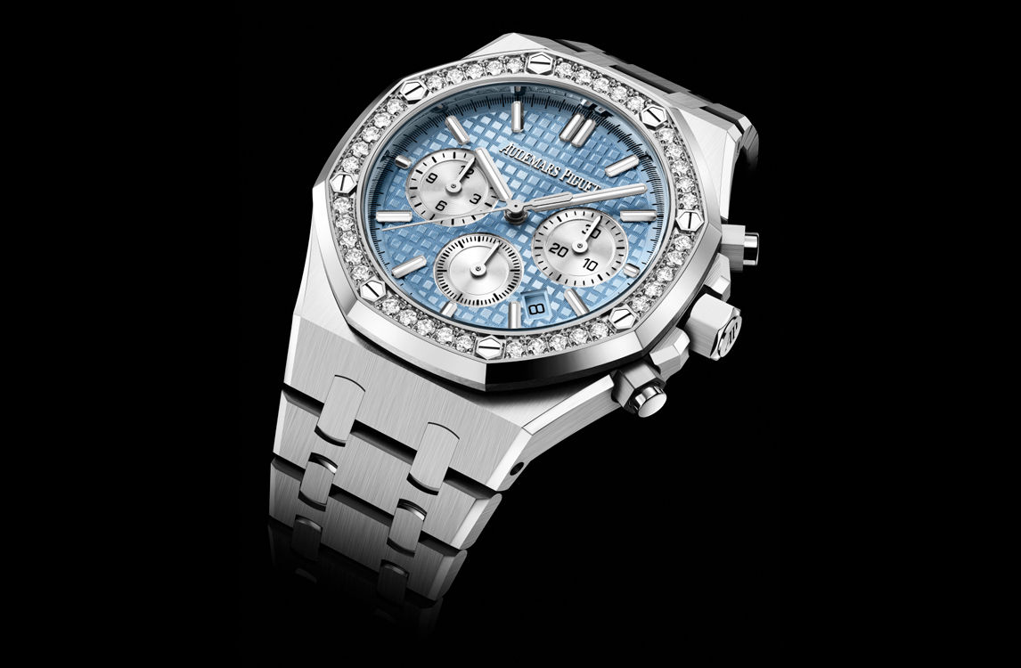 Audemars Piguet 八角形キーホルダー Audemars Piguet AP Keyring Pendant Blue in the Shape of the
