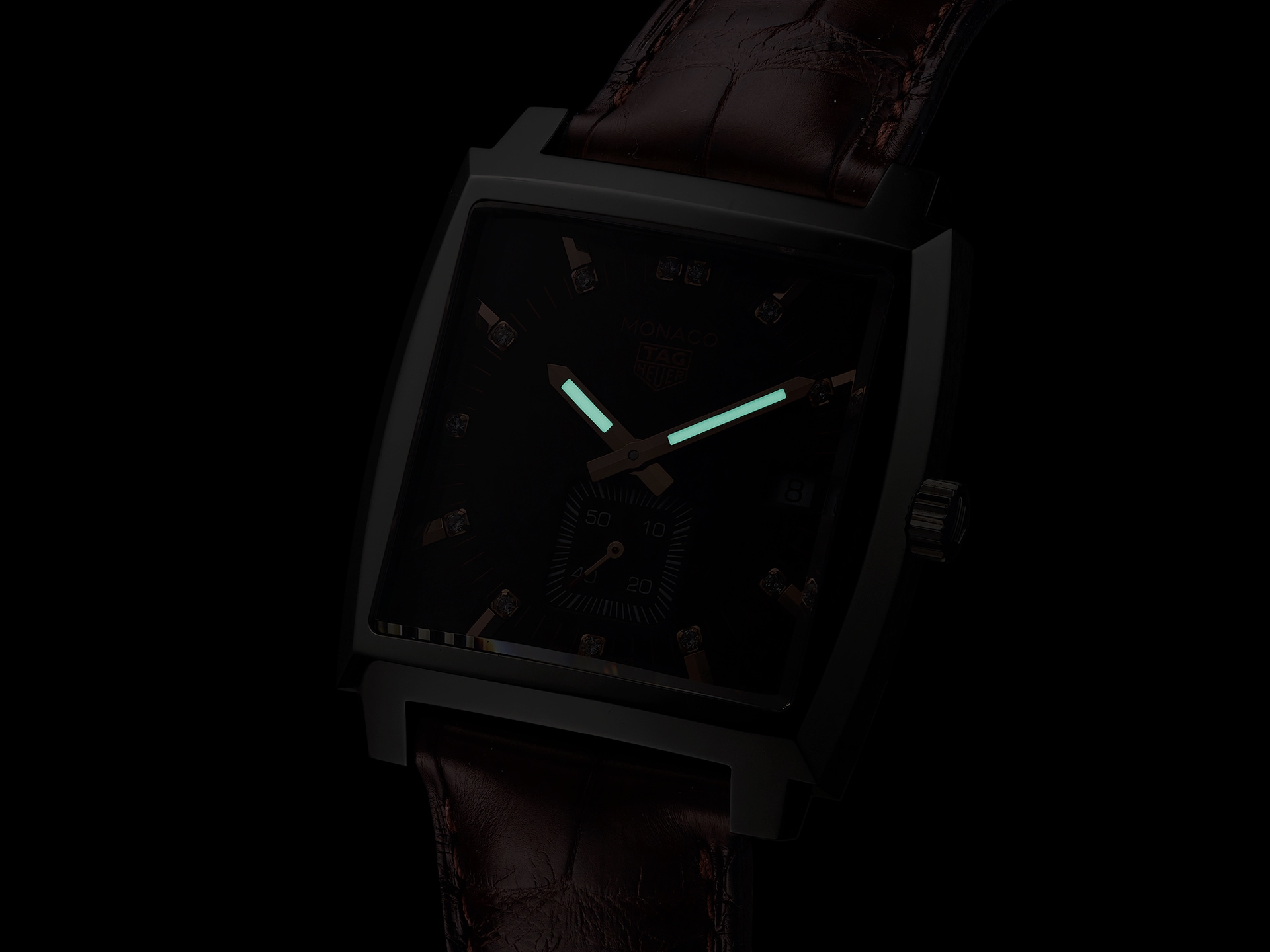 Cadran De Montre TAG Heuer Quartz - Diamètre 24.5 Mm - Occasion, état Correct